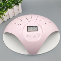 HKM-451283 Light Therapy Nail Dryer for Nail Polish and Glue - Color Options: White, Pink
