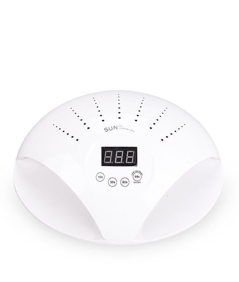 HKM-451283 Light Therapy Nail Dryer for Nail Polish and Glue - Color Options: White, Pink