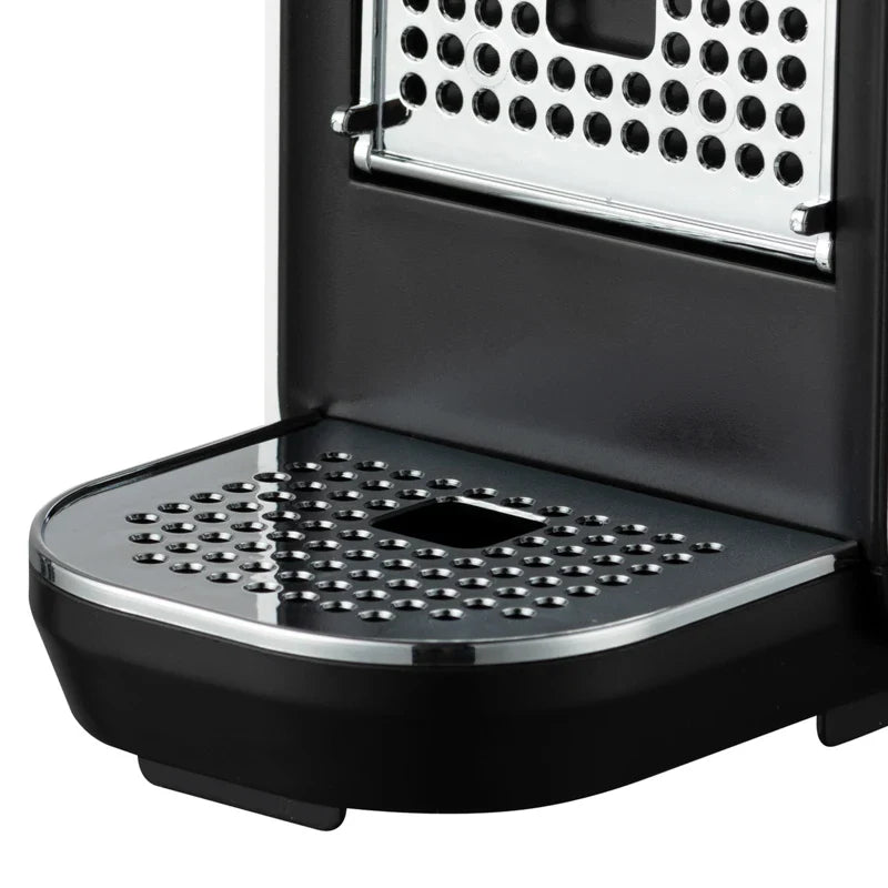 KTX-129299 Automatic Capsule Coffee Machine - Black Espresso Maker for Home Use