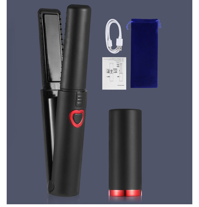 HKM-959699 Rechargeable Wireless Curling Iron with Adjustable Temperature Settings for Styling