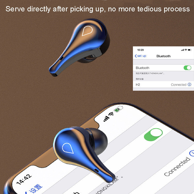 KTX-834131 Binaural Wireless Sport Headphones with Active Noise Reduction and Bluetooth 5.0