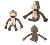 HKM-622739 Interactive Vocal Toy for Dogs - Plush Rabbit, Monkey, and Crocodile Design, Ideal for Training and Companionship
