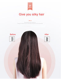 HKM-089619 Straight Hair Comb with PTC Heating Technology - 220V, Model KD380, 34W Power, Includes Manual