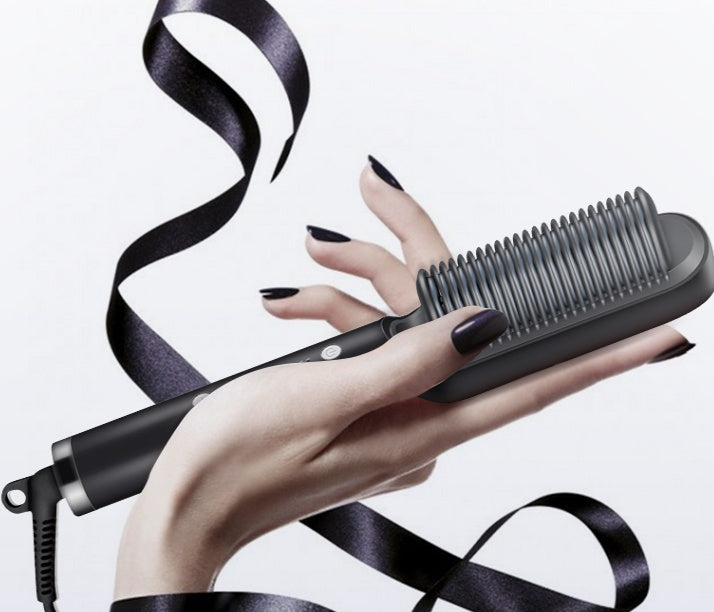 HKM-089619 Straight Hair Comb with PTC Heating Technology - 220V, Model KD380, 34W Power, Includes Manual