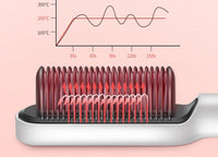 HKM-089619 Straight Hair Comb with PTC Heating Technology - 220V, Model KD380, 34W Power, Includes Manual