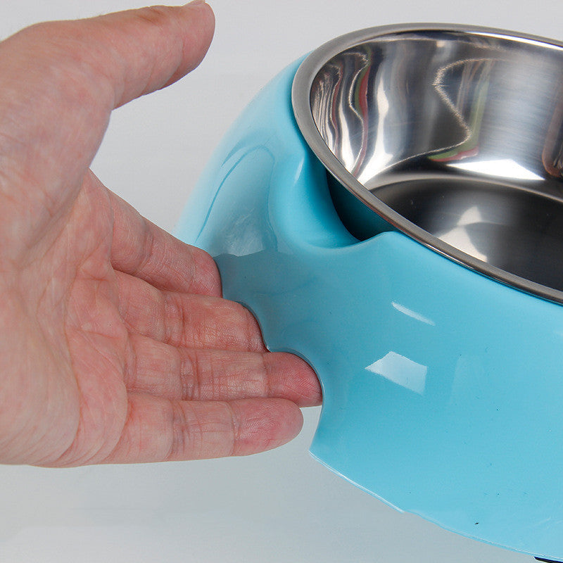 HKM-437139 Automatic Double Pet Bowl for Cats and Dogs – Stylish Water Drinking Basin in Pink, Blue, and Green