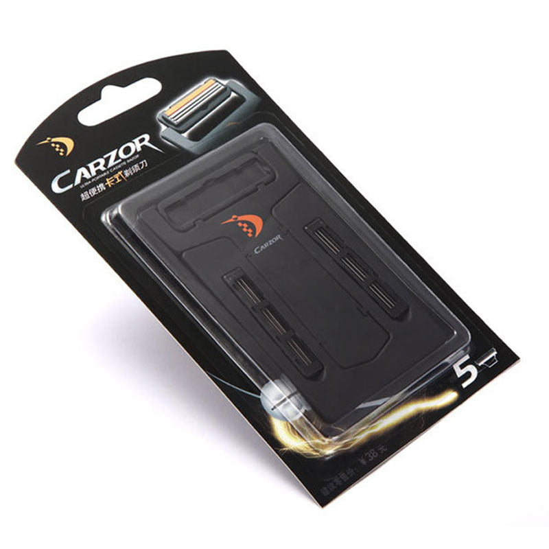 HKM-956883 Compact Stainless Steel Manual Card Shaver for Wallet Convenience