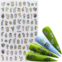 HKM-809427 Character Image Nail Stickers for Decorative Manicure and Nail Art
