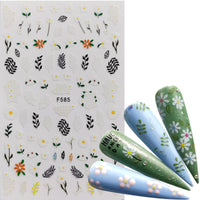 HKM-809427 Character Image Nail Stickers for Decorative Manicure and Nail Art