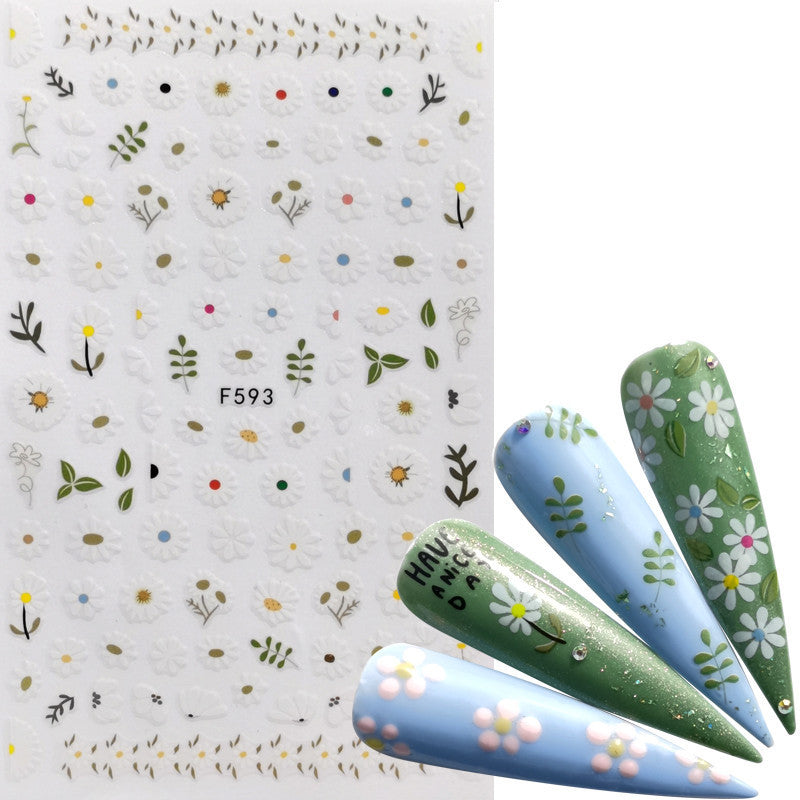 HKM-809427 Character Image Nail Stickers for Decorative Manicure and Nail Art