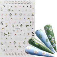 HKM-809427 Character Image Nail Stickers for Decorative Manicure and Nail Art