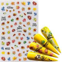 HKM-809427 Character Image Nail Stickers for Decorative Manicure and Nail Art