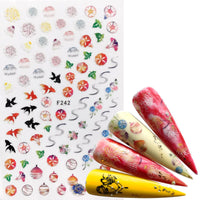 HKM-809427 Character Image Nail Stickers for Decorative Manicure and Nail Art