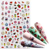 HKM-809427 Character Image Nail Stickers for Decorative Manicure and Nail Art