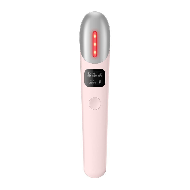 HKM-990163 Micro Current Eye Beauty Device with Vibration, Hot Compress, and Red Light Therapy - Model K002