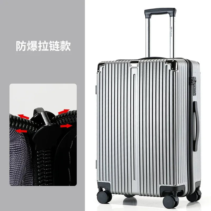 KTX-054355 28-Inch Spinner Suitcase Set with Travel Phone Holder and Bag