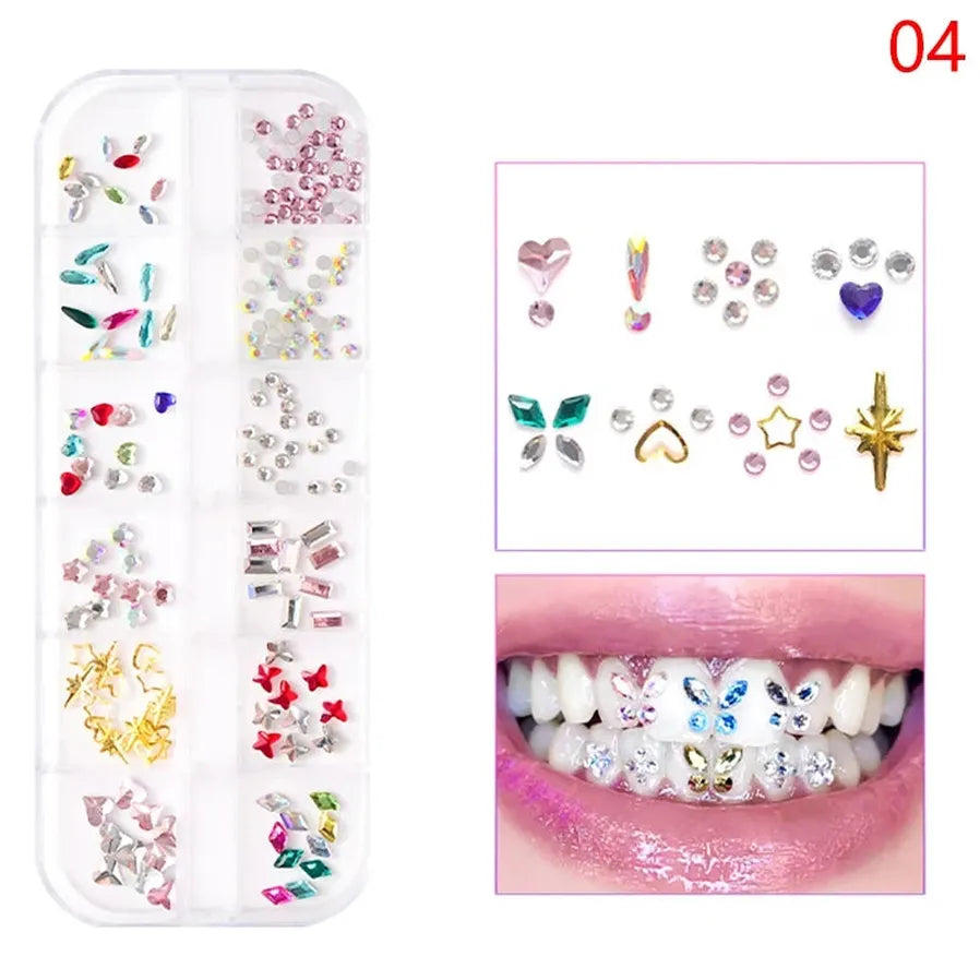 JMT-772234 Gold Tooth Gem DIY Kit for Smile Enhancements