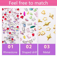 HKM-440915 Gold Tooth Gem DIY Kit for Smile Enhancements