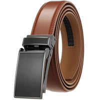 HKM-674131 Automatic Ratchet Buckle Belt for Business Casual Wear - 30mm Width