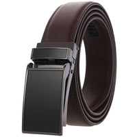 HKM-674131 Automatic Ratchet Buckle Belt for Business Casual Wear - 30mm Width