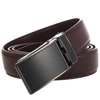 HKM-674131 Automatic Ratchet Buckle Belt for Business Casual Wear - 30mm Width