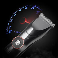 HKM-692435 Rechargeable Electric Hair Scissors for Professional Use with Dual Power Supply