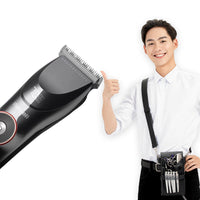HKM-692435 Rechargeable Electric Hair Scissors for Professional Use with Dual Power Supply