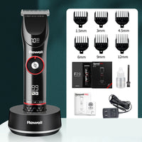 HKM-692435 Rechargeable Electric Hair Scissors for Professional Use with Dual Power Supply