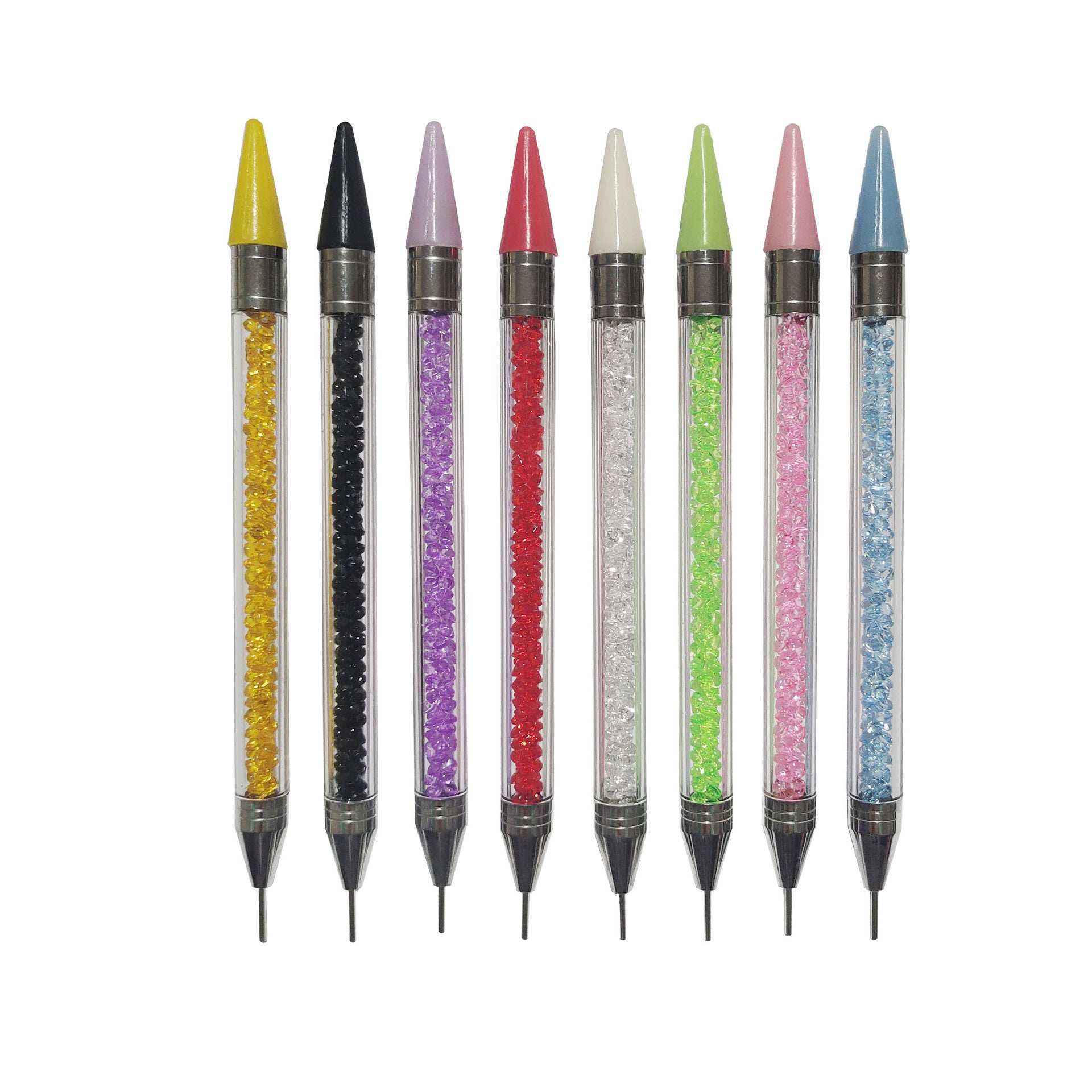 HKM-839891 Double-Headed Embossing Silicone Nail Drill Pen for Precise Nail Art
