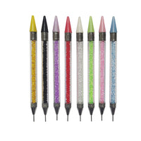 HKM-839891 Double-Headed Embossing Silicone Nail Drill Pen for Precise Nail Art