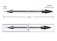 HKM-839891 Double-Headed Embossing Silicone Nail Drill Pen for Precise Nail Art