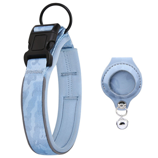 HKM-882771 Durable Leather Airtag Tracker Case for Pet Collars in Various Colors and Sizes