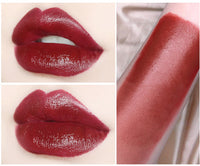 HKM-053395 Magnetic Buckle Lipstick in Ox Blood - Nourishing, Moisturizing Formula for All Skin Types