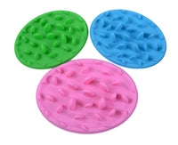 HKM-717587 Silica Gel Dog Licking Plate Mold - 15cm, Easy to Clean and Store