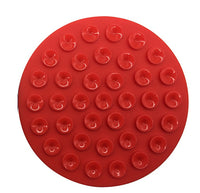 HKM-717587 Silica Gel Dog Licking Plate Mold - 15cm, Easy to Clean and Store