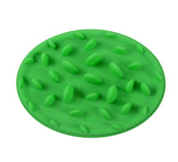HKM-717587 Silica Gel Dog Licking Plate Mold - 15cm, Easy to Clean and Store