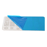 HKM-937043 Royal Blue Nail Printing Tool for All Skin Types, 0.02 kg