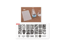 HKM-937043 Royal Blue Nail Printing Tool for All Skin Types, 0.02 kg