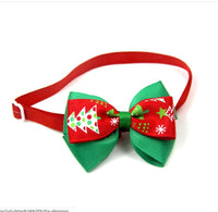 HKM-454483 Christmas-Themed Cartoon Pet Bow Ties for Dogs and Cats - Festive Party Accessories, 50 Pack