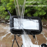 HKM-152787 Waterproof Bike Phone Holder Case for Motorcycles and Bicycles