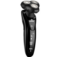 HKM-526291 Zhong Zheng Rechargeable 4D Floating Razor with 3 Rotating Blades and Waterproof Design