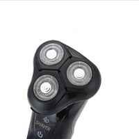 HKM-526291 Zhong Zheng Rechargeable 4D Floating Razor with 3 Rotating Blades and Waterproof Design