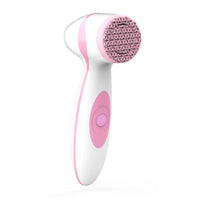 HKM-640915 Ultrasonic Waterproof Silicone Face Wash Device with Rechargeable Battery