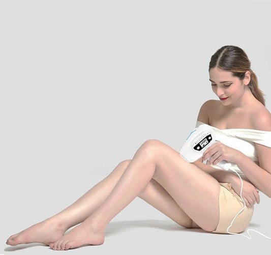 HKM-623443 Freezing Point Laser Hair Removal Device with 1.5 Million Flashes, 5 Gears, and 5.12 cm² Light Area