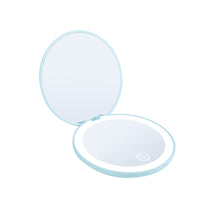 HKM-534355 LED Portable Makeup Mirror with 10x Magnification and Light, Ideal for Bedrooms and Commercial Use