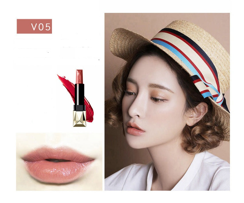 HKM-088275 Long Lasting Moisturizing Matte Lipstick in 9 Vibrant Shades