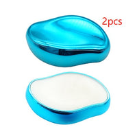 HKM-655059 Painless Crystal Hair Eraser - Reusable Exfoliating Tool for Smooth Skin Removal