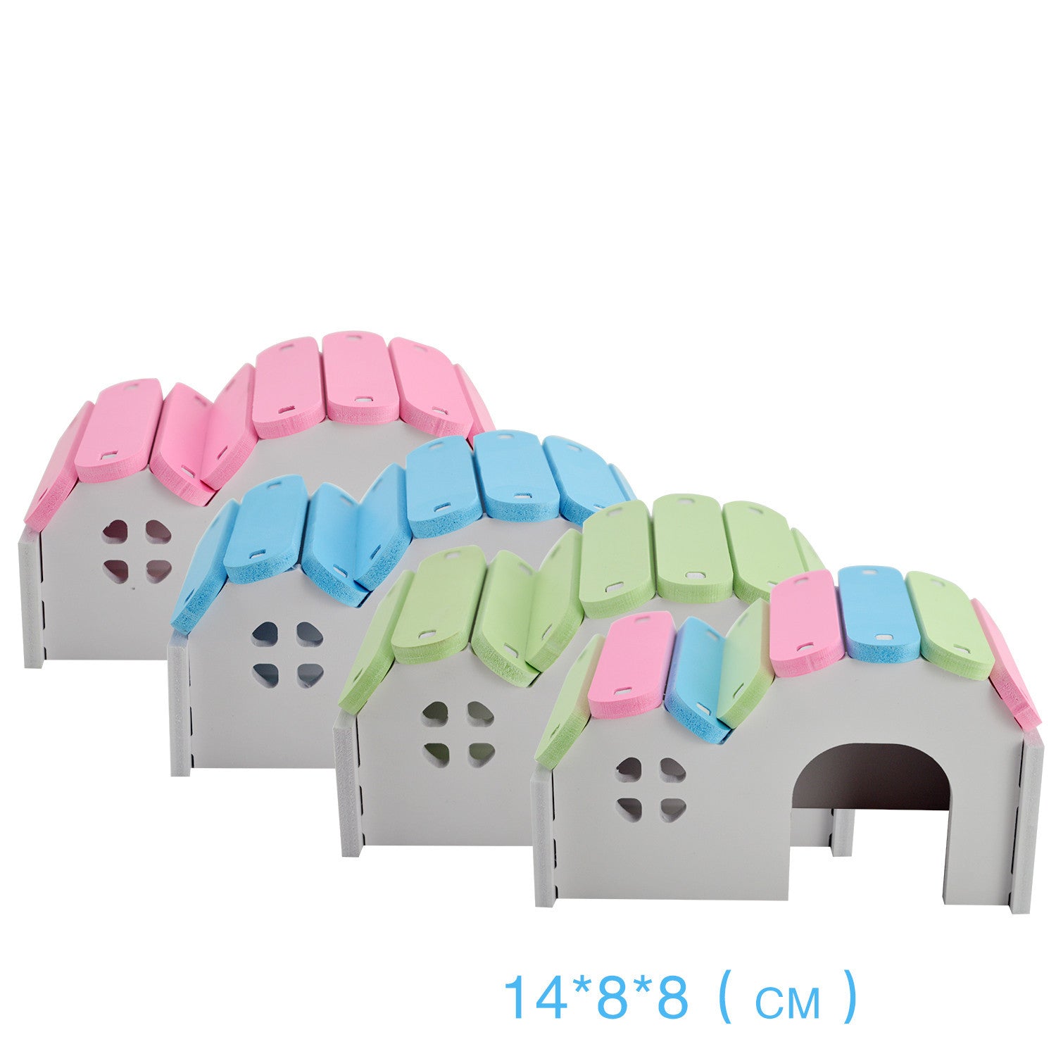 HKM-522771 Hamster Nest - Durable, Non-Toxic Playground with Ladder for Exercise and Fun