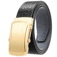 HKM-766675 Business Men's Stainless Steel Casual Belt - Model LY36-61536-8