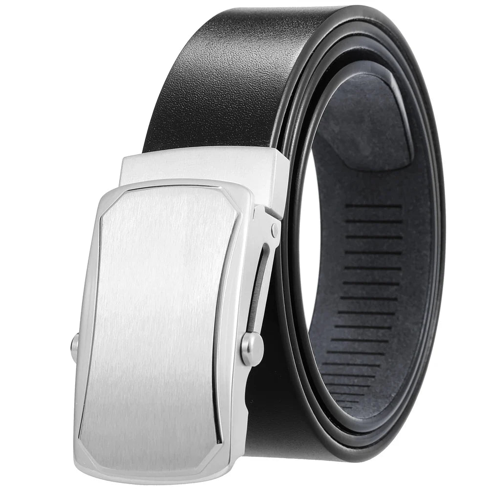 HKM-766675 Business Men's Stainless Steel Casual Belt - Model LY36-61536-8
